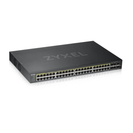 GS1920-48HPV2 Gestionado Gigabit Ethernet (10/100/1000) Energa sobre Ethernet (PoE) Negro