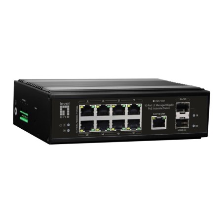 IGP-1061 switch Gestionado L2 Gigabit Ethernet (10/100/1000) Energa sobre Ethernet (PoE) Negro