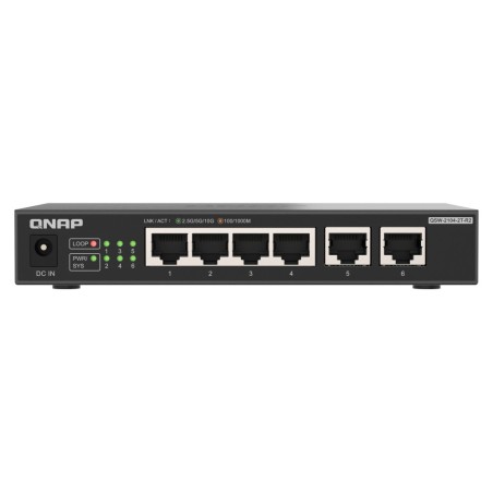 QSW-2104-2T-R2 switch No administrado 10G Ethernet (100/1000/10000) Escritorio Negro