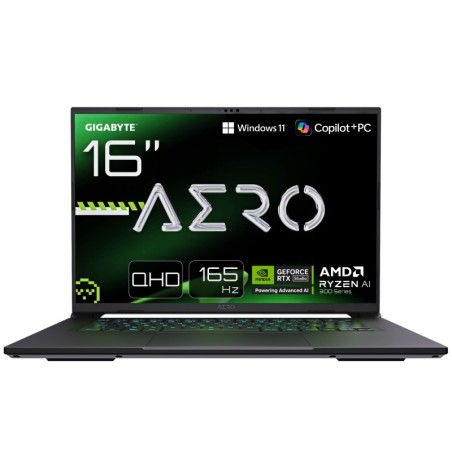 AERO X16 Porttil Gaming - Copilot+ PC  16" QHD 165Hz  AMD Ryzen AI 7 HX 350  RTX 5070  32 GB DDR5 5200MHz  1 x SSD Gen4 de 1 TB 