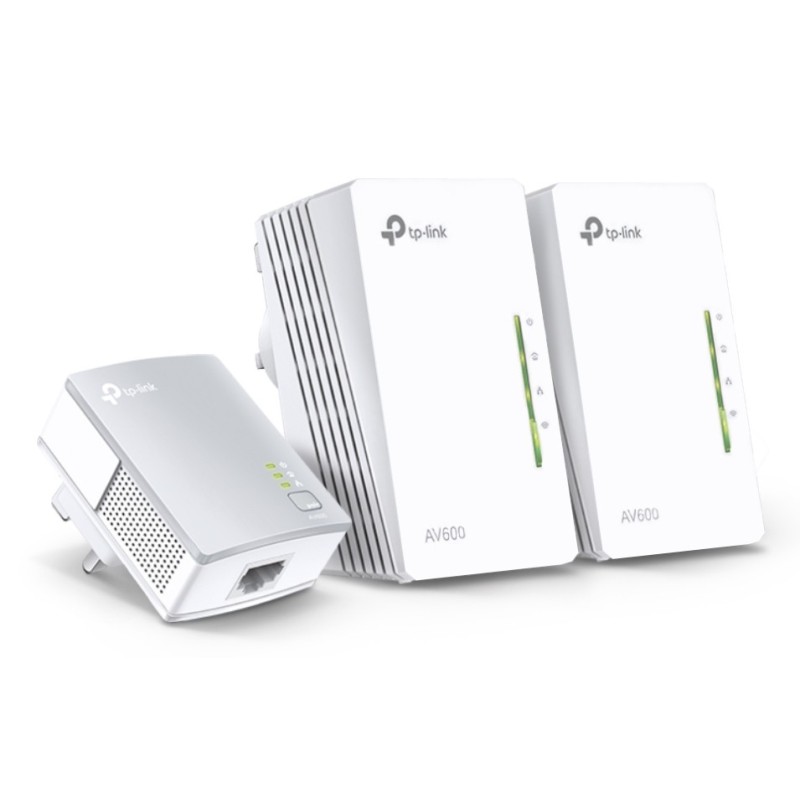 TL-WPA4220T KIT Repetidor de red Blanco 10  100 Mbit/s