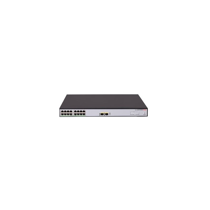LS-1600V2-18P-HPWR-GL switch Gestionado Gigabit Ethernet (10/100/1000) Energa sobre Ethernet (PoE) Gris  Negro
