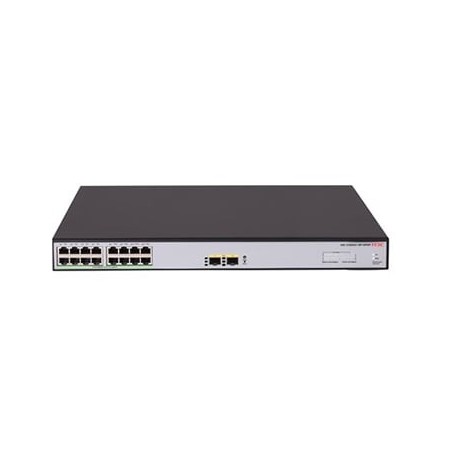 LS-1600V2-18P-HPWR-GL switch Gestionado Gigabit Ethernet (10/100/1000) Energa sobre Ethernet (PoE) Gris  Negro