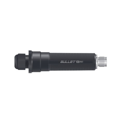 BULLETAC-IP67 punto de acceso inalmbrico Negro Energa sobre Ethernet (PoE)