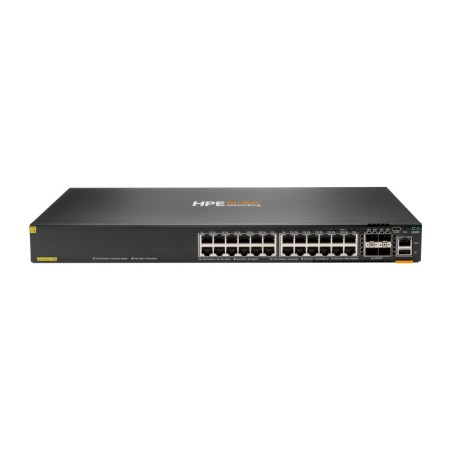 Aruba Networking CX 6200F 24G Class-4 PoE 4SFP+ 370W Switch