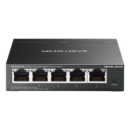MS105GS-M2 switch No administrado Gigabit Ethernet (10/100/1000) Negro