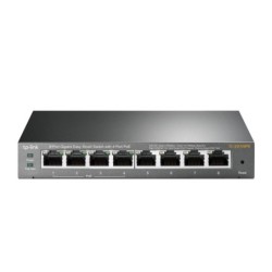 TL-SG108PE Gestionado L2 Gigabit Ethernet (10/100/1000) Energa sobre Ethernet (PoE) Negro
