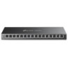 TL-SG116P switch No administrado Gigabit Ethernet (10/100/1000) Energa sobre Ethernet (PoE) Negro