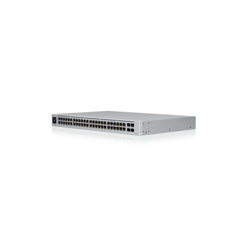 UniFi USW-48-POE switch Gestionado L2 Gigabit Ethernet (10/100/1000) Energa sobre Ethernet (PoE) 1U Acero inoxidable