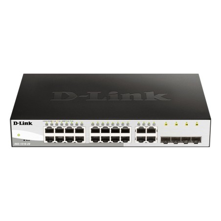 DGS-1210-20 Gestionado L2 Gigabit Ethernet (10/100/1000) 1U Negro