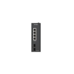 DIS-100G-06 switch No administrado L2 Gigabit Ethernet (10/100/1000) DIN rail Negro