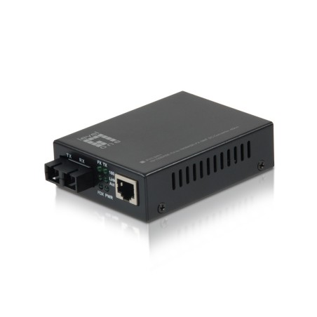 FVT-2401 convertidor de medio 100 Mbit/s 1310 nm Monomodo Negro