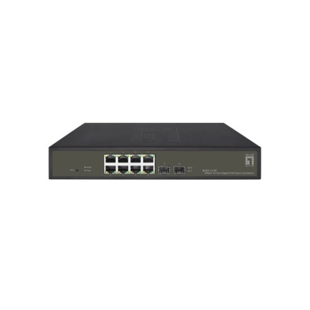 GES-2110P switch Gestionado L2 Gigabit Ethernet (10/100/1000) Energa sobre Ethernet (PoE) Negro