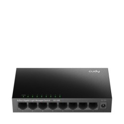 8-Port Gigabit Easy-Managed Switch  GS108E 1.0 Gestionado L2 Gigabit Ethernet (10/100/1000) Negro