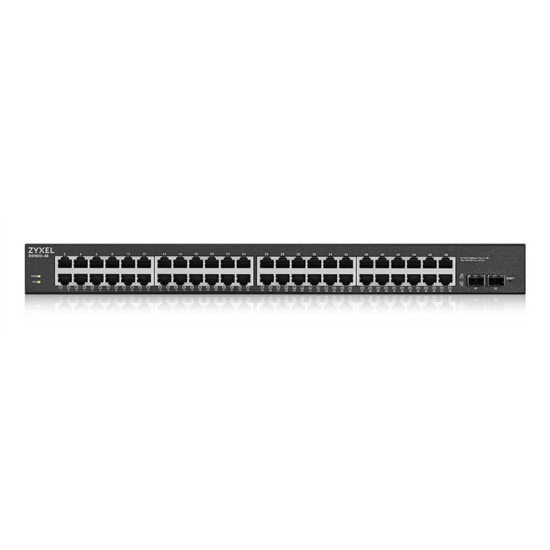 GS1900-48HPv2 Gestionado L2 Gigabit Ethernet (10/100/1000) Energa sobre Ethernet (PoE) Negro