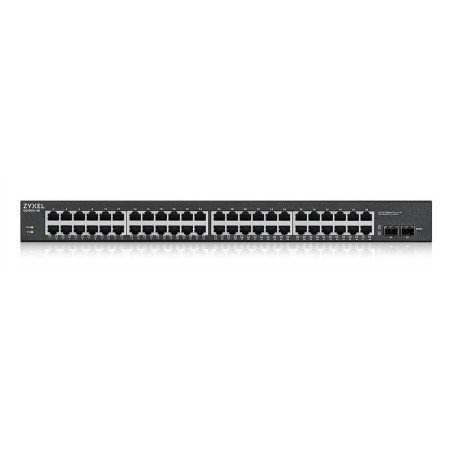 GS1900-48HPv2 Gestionado L2 Gigabit Ethernet (10/100/1000) Energa sobre Ethernet (PoE) Negro