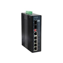 IES-0610 switch Gigabit Ethernet (10/100/1000) Energa sobre Ethernet (PoE) Negro