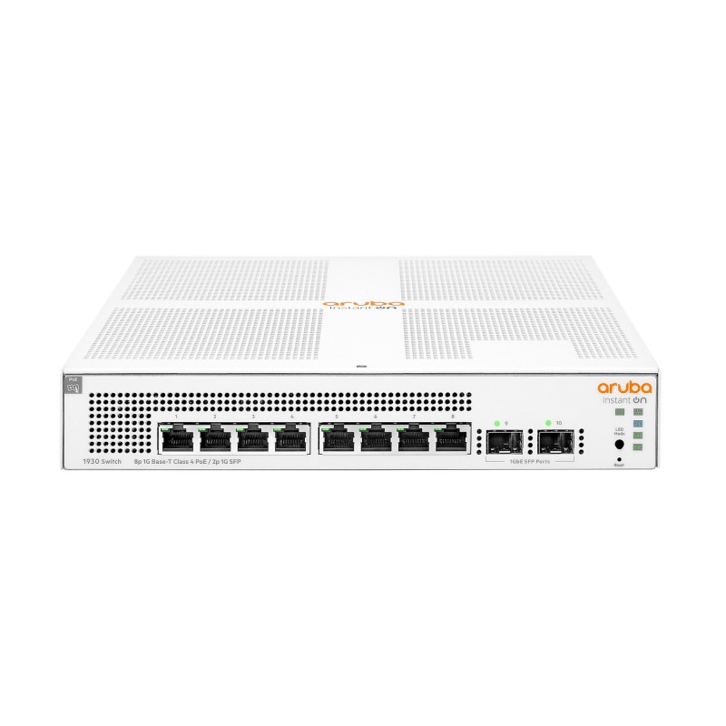 Aruba Networking Aruba Instant On 1930 Gestionado L2+ Gigabit Ethernet (10/100/1000) Energa sobre Ethernet (PoE) 1U Blanco