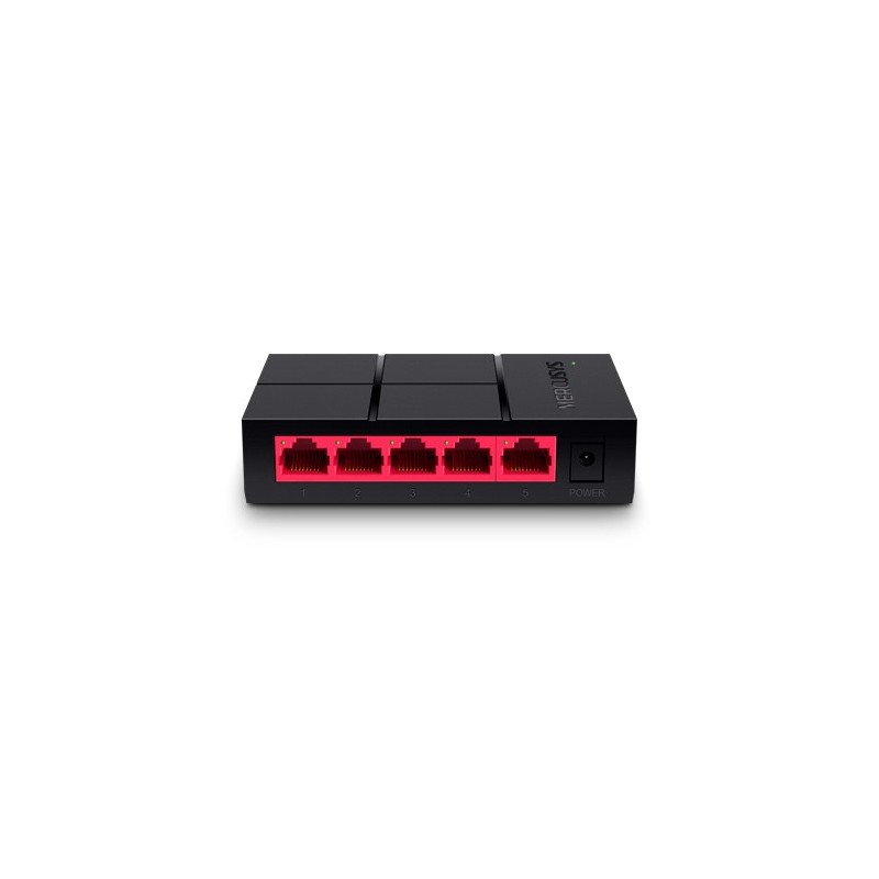 MS105G switch No administrado Gigabit Ethernet (10/100/1000) Negro
