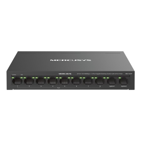 MS110CP switch Fast Ethernet (10/100) Energa sobre Ethernet (PoE) Negro