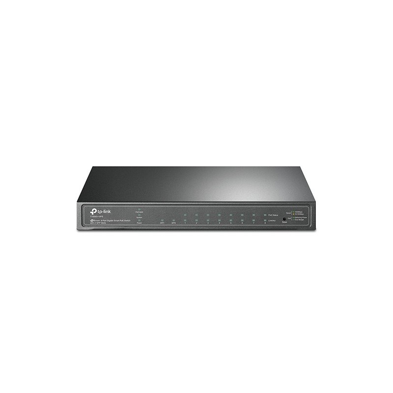 T1500G-10PS(TL-SG2210P) Gestionado L2 Gigabit Ethernet (10/100/1000) Energa sobre Ethernet (PoE) Negro