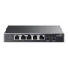 TL-SG1005P-PD switch Gigabit Ethernet (10/100/1000) Energa sobre Ethernet (PoE) Negro