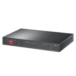 TL-SG1210PP switch No administrado Gigabit Ethernet (10/100/1000) Energa sobre Ethernet (PoE) Negro