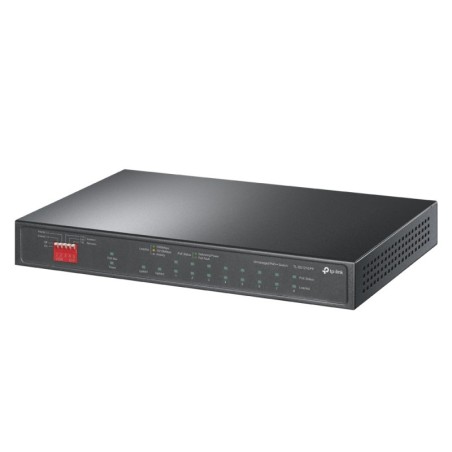 TL-SG1210PP switch No administrado Gigabit Ethernet (10/100/1000) Energa sobre Ethernet (PoE) Negro