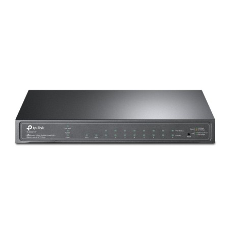 TL-SG2210P Gestionado L2 Gigabit Ethernet (10/100/1000) Energa sobre Ethernet (PoE) Negro