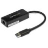 Adaptador de Red Ethernet USB 3.0 - Adaptador NIC con Soporte para USB - USB a RJ45 - con Puerto USB de Paso
