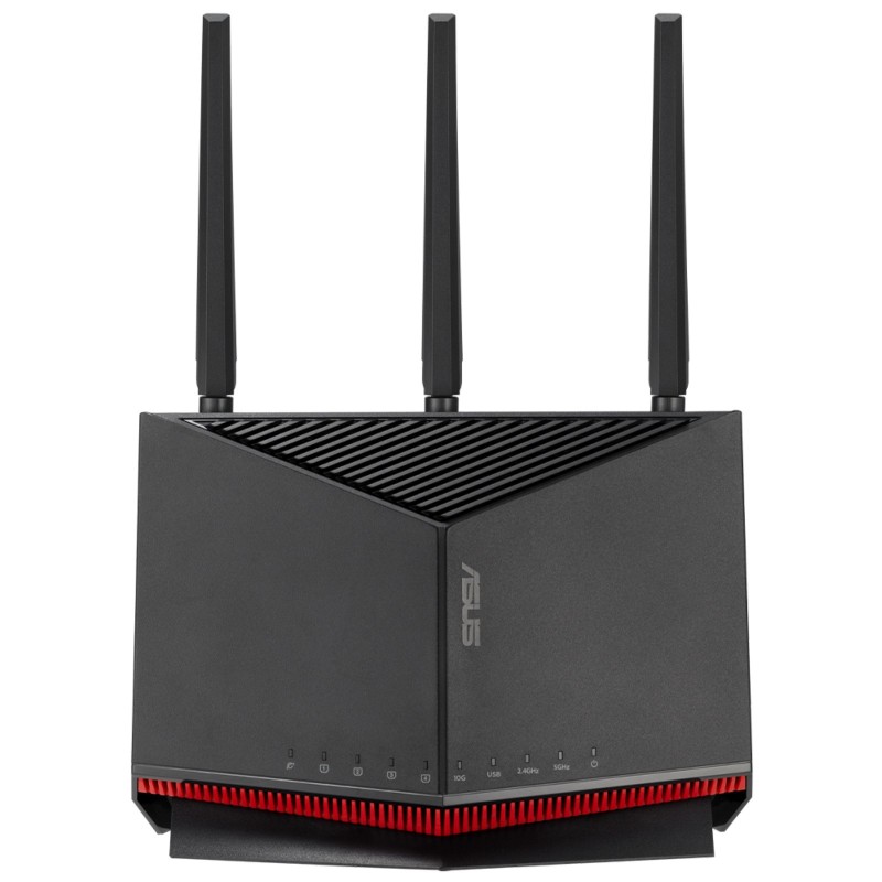 RT-BE86U router inalmbrico 10 Gigabit Ethernet Doble banda (2 4 GHz / 5 GHz) Negro