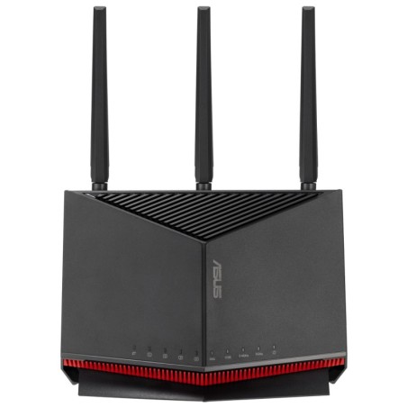 RT-BE86U router inalmbrico 10 Gigabit Ethernet Doble banda (2 4 GHz / 5 GHz) Negro