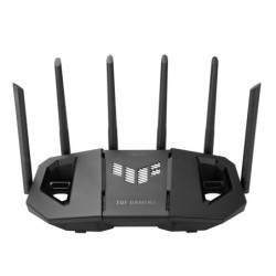 90IG0A30-MO9C00 router inalmbrico 2.5 Gigabit Ethernet Tribanda (2.4 GHz / 5 GHz / 6 GHz) Negro