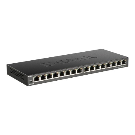 DGS-1016S switch No administrado Gigabit Ethernet (10/100/1000) Negro
