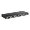DGS-1016S switch No administrado Gigabit Ethernet (10/100/1000) Negro