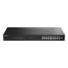 DGS-1018P No administrado Gigabit Ethernet (10/100/1000) Energa sobre Ethernet (PoE) Negro
