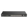 DGS-1100-26MPV2/E switch Gestionado L2 Gigabit Ethernet (10/100/1000) Energa sobre Ethernet (PoE) Negro