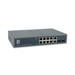 GEP-1221 switch No administrado Gigabit Ethernet (10/100/1000) Energa sobre Ethernet (PoE) Negro
