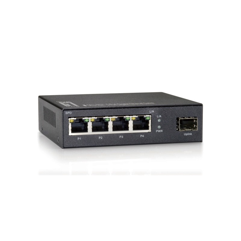 GEU-0521 switch No administrado Gigabit Ethernet (10/100/1000) Gris