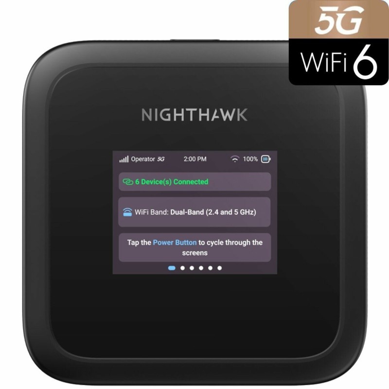 M3 router inalmbrico Doble banda (2 4 GHz / 5 GHz) Negro