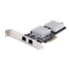 Tarjeta PCI Express Adaptadora de Red Ethernet de 2 Puertos RJ45 - Tarjeta de Red para Servidores o PCs - con Soporte para Trama