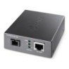 TL-FC111A-20 convertidor de medio 100 Mbit/s Monomodo Negro