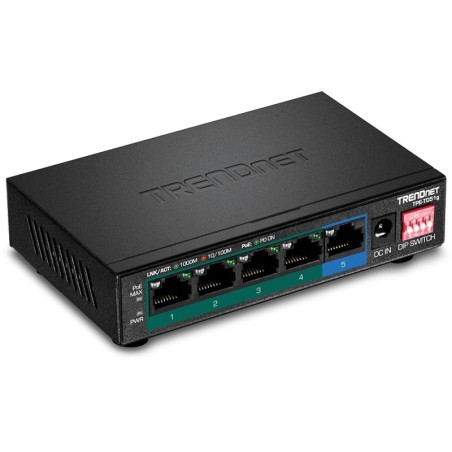 TPE-TG51G switch Gigabit Ethernet (10/100/1000) Energa sobre Ethernet (PoE) Negro