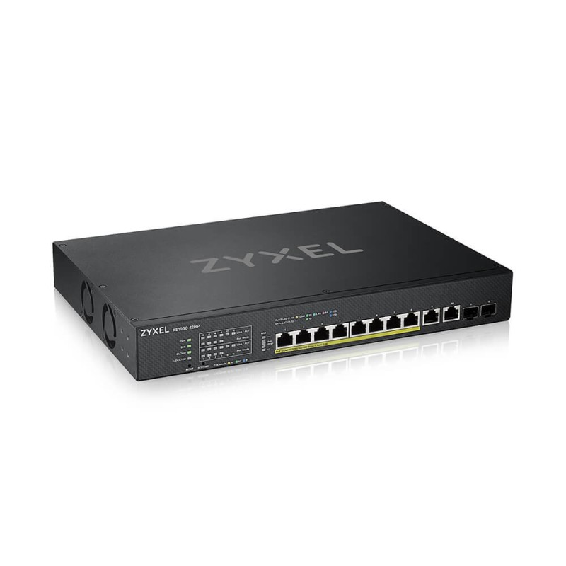 XS1930-12HP-ZZ0101F switch Gestionado L3 10G Ethernet (100/1000/10000) Energa sobre Ethernet (PoE) Negro