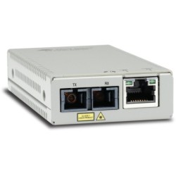AT-MMC200/SC-960 convertidor de medio 100 Mbit/s 1310 nm Multimodo Gris