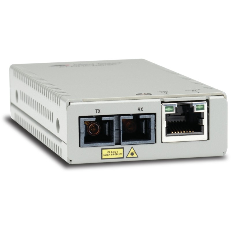 AT-MMC200/SC-960 convertidor de medio 100 Mbit/s 1310 nm Multimodo Gris