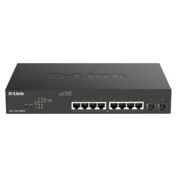 DGS-1100-10MPV2 Gestionado L2 Gigabit Ethernet (10/100/1000) Energa sobre Ethernet (PoE) 1U Negro