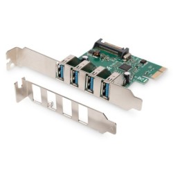 tarjeta exprs de 4 puertos PCI 3.0