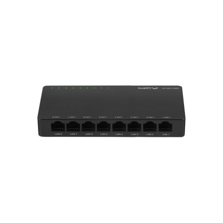 DSP2-1008-12V switch No administrado Gigabit Ethernet (10/100/1000) Negro