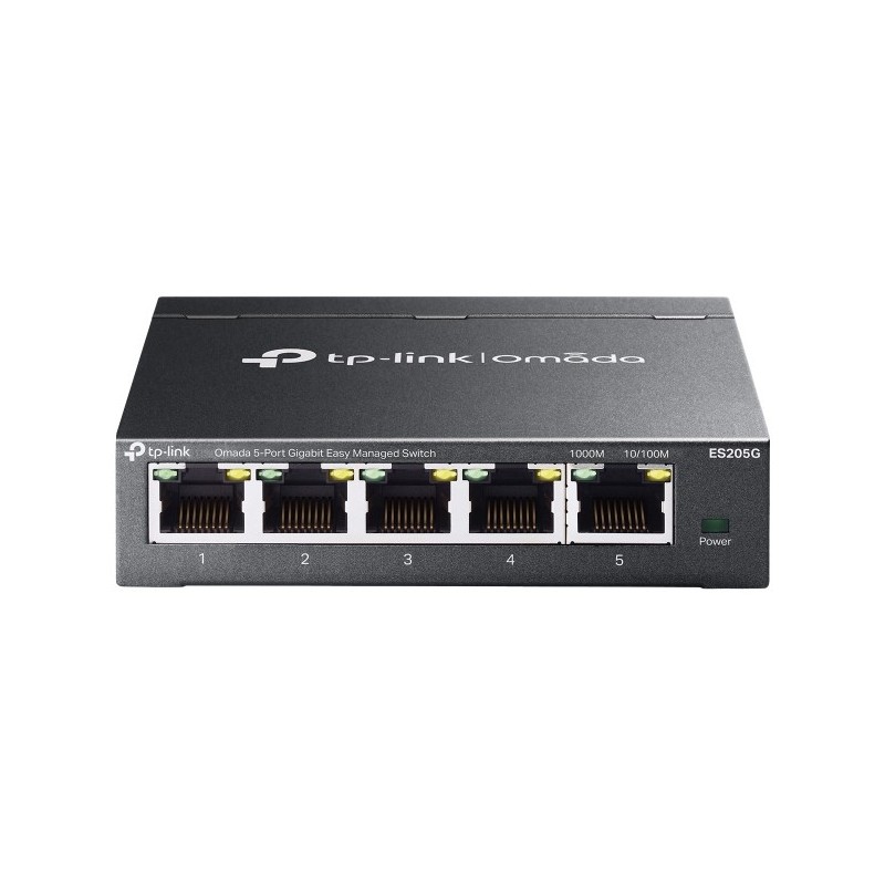 Omada ES205G switch Gestionado Gigabit Ethernet (10/100/1000) Negro